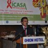 Dr. Tedros at ICASA 2011 Media Reception
